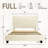 Cloud-feel Fluffy Soft Plush Upholstered Bed-272582218-272582221