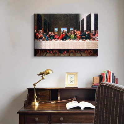 Famous Artwork " Last Supper Byrea Solari "
