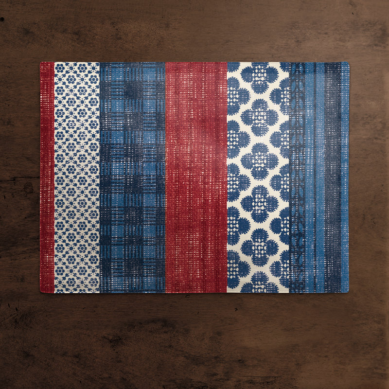 Decara Polyester Abstract Rectangle Placemat
