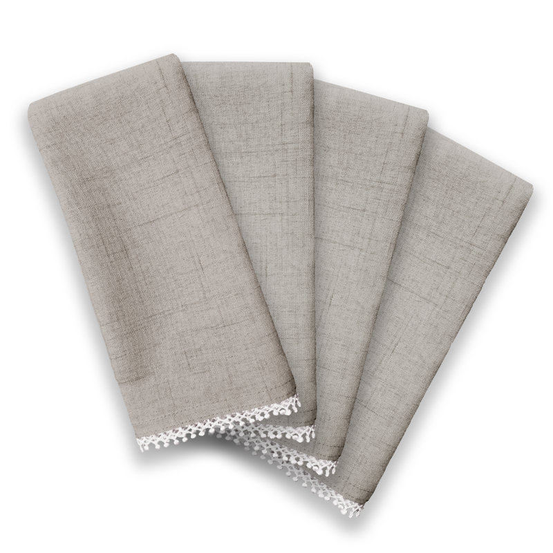Serviettes de table Lenox French Perle, Colombe