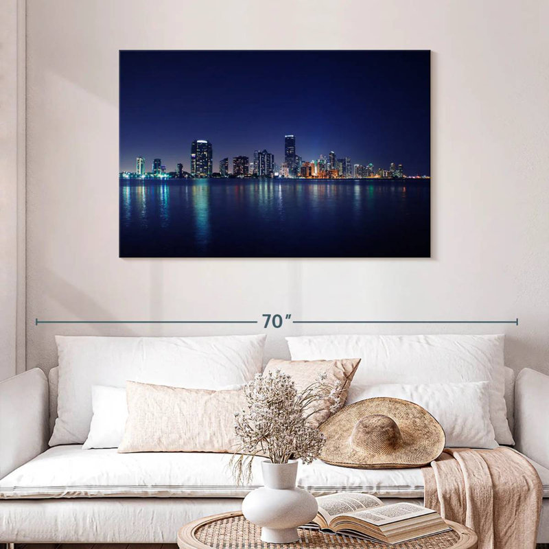 Sireci Miami Skyline Night