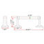 Porte-serviettes mural 24 po Chertsey-93362690