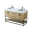 Meuble-lavabo double 54 po-106035609