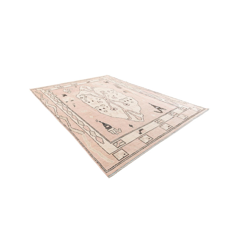 Tapis rose clair Omeara