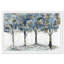 Forêt bleu pâle - Shadowbox, peinture sur papier-68785257-68785258
