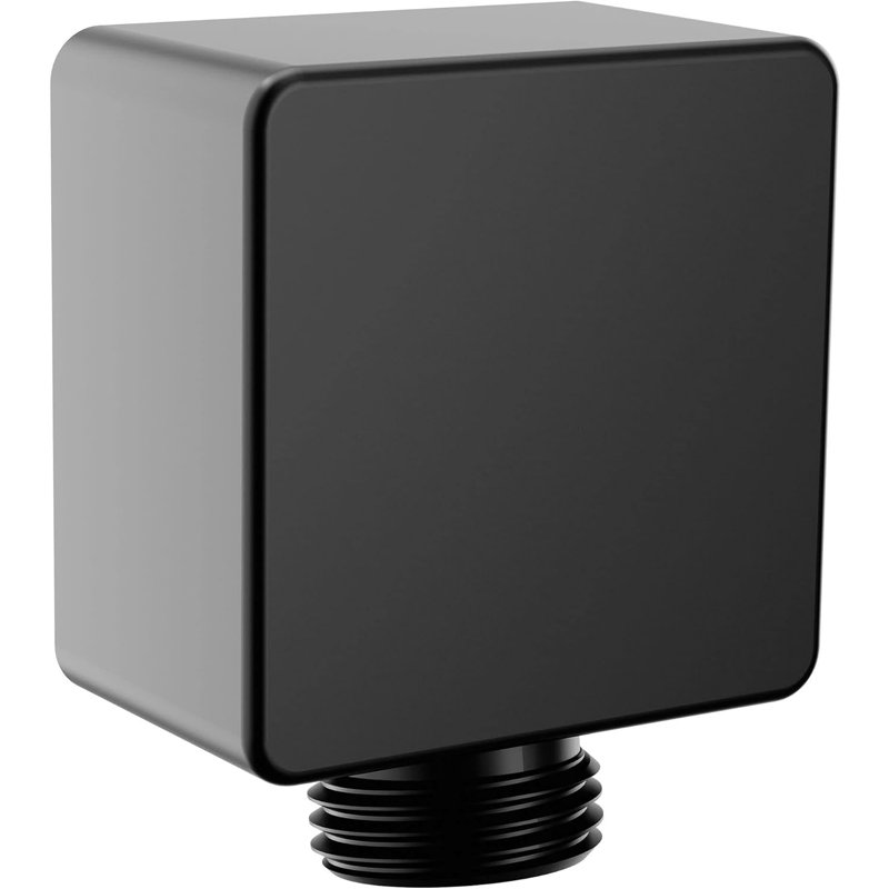 COUDE D'ALIMENTATION MURALE NOIR MAT, Noir mat