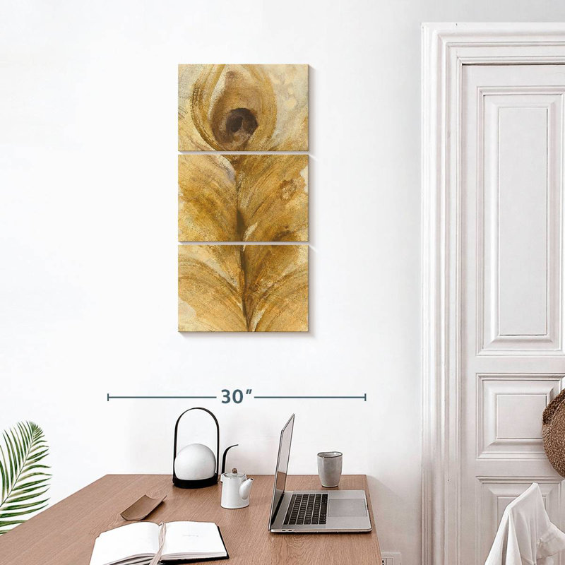 Feather Toss Single Feather, 32" H x 15" W