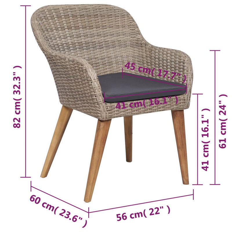 Canapé modulaire avec coussins 13 pièces Patio, gris