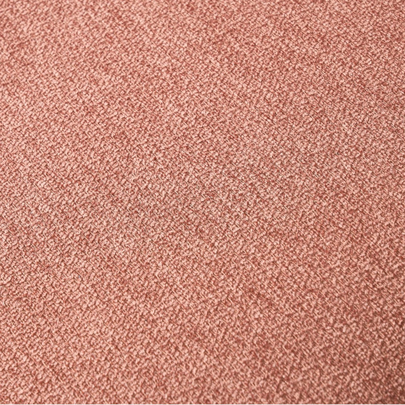 Chaises de salle à manger rembourrées Maylon Mid-Century, Rouge très clair