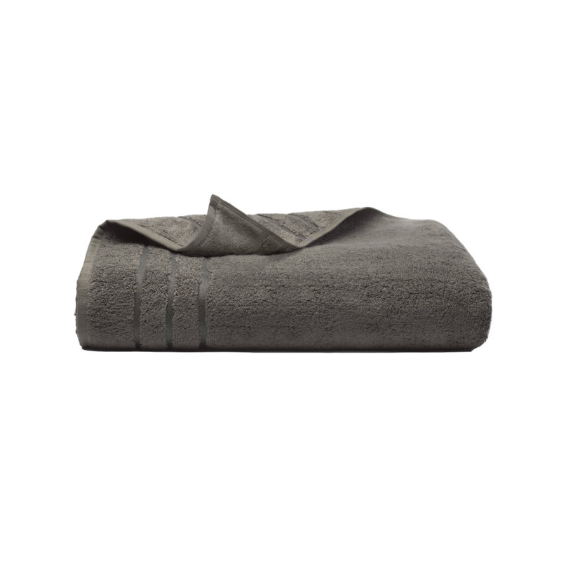 Cariloha - Serviette extra lisse - Viscose - 28 po x 54 po, Noir, noir, noir, noir