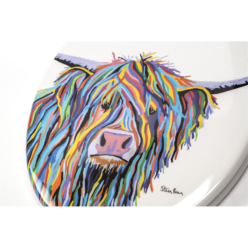 Angus Soft Close Round Standard Toilet Seat