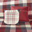 Ensemble de courtepointe avec à motif de chevrons imprimé avec coussins décoratifs de six articles Ridge-23509390-23509393
