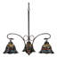 Meyda Tiffany & Stained Glass 3 - Light Glass Chandelier