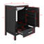 18-Inch Bathroom Vanity With Sink, Storage Rack, And Divider Drawer-897449325