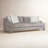 Mily 91" Wide Recessed Arm Sofa