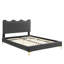 Lit plateforme en velours actuel Performance par Modway-170633746-170633759