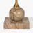 Laura Round Top Marble Drink Table Luxury Style Pedestal Base Space Saving End Table for Living Room Areas-1271332954