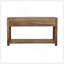 Console à 3 tiroirs Tucker Natural avec tablette inférieure