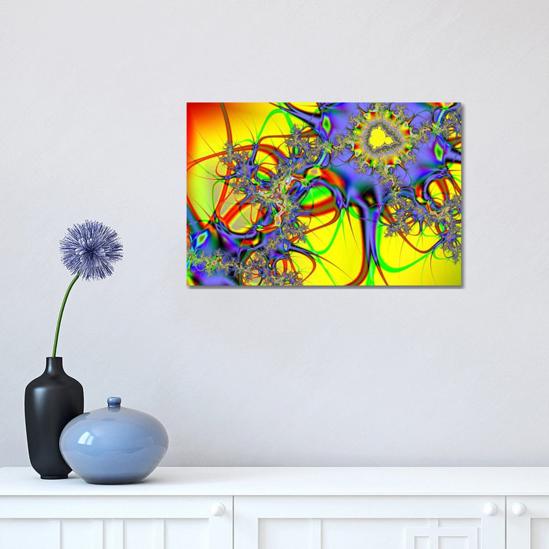 Sunflower 1 Piece Wrapped Canvas Wall Art