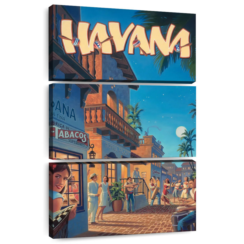 Havana II, 57" H x 36" W