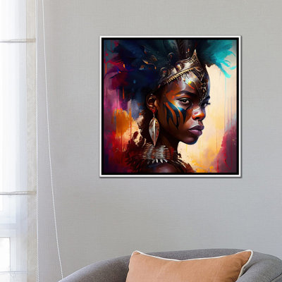 Femme de guerre puissante d'Afrique IV