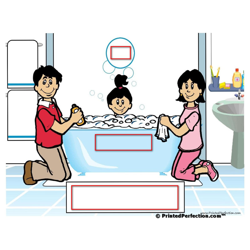 Magnet en bois personnalisé pour fille 1 heure de la baignoire - excellent cadeau!, Oui