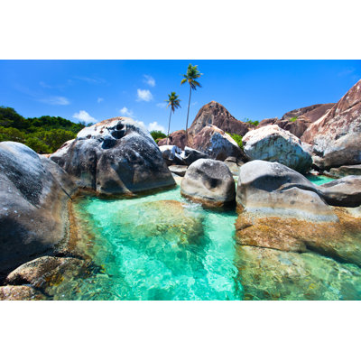" Tropical Coast At Caribbean " by Shalamov