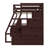 Full-Size Raised Bed Featuring 7 Drawers, 2 Display Shelves, And A Work Desk-123407122-123407120