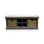 Banc de rangement rembourré pour chaussures Gorge