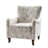 Alikah Armchair with Floral Fabric Pattern-92282185