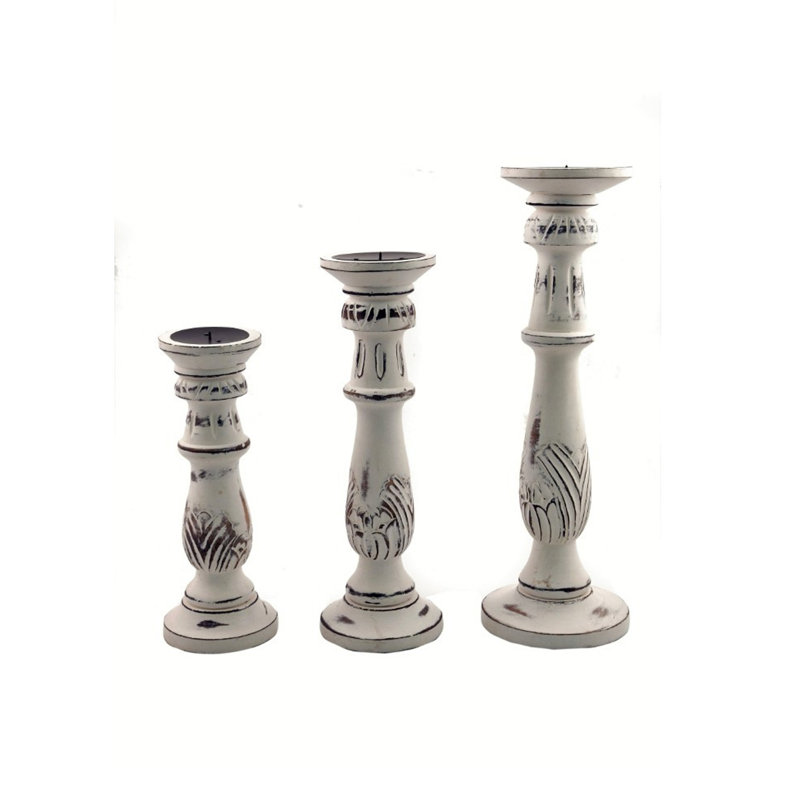 Set of 3 18.00 " Pillar