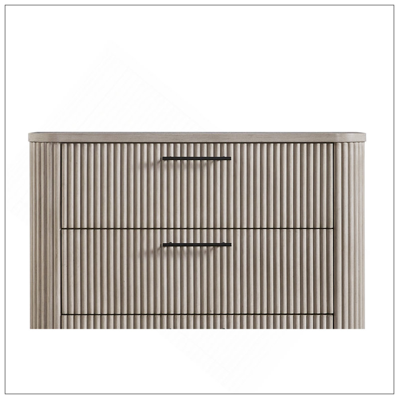 Commode 4 tiroirs - Taupe, Taupe