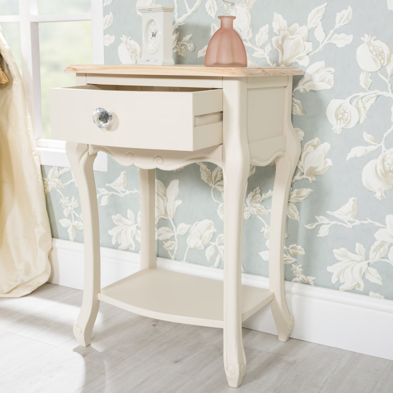 Bedside Table, Champagne