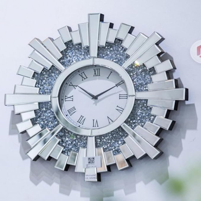 Glass Wall Clock