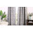 Vintage Damask Curtains Elegant Medallion Patterned Room Darkening Curtains for Bedroom Taupe on Greige-1623480693-1623480696