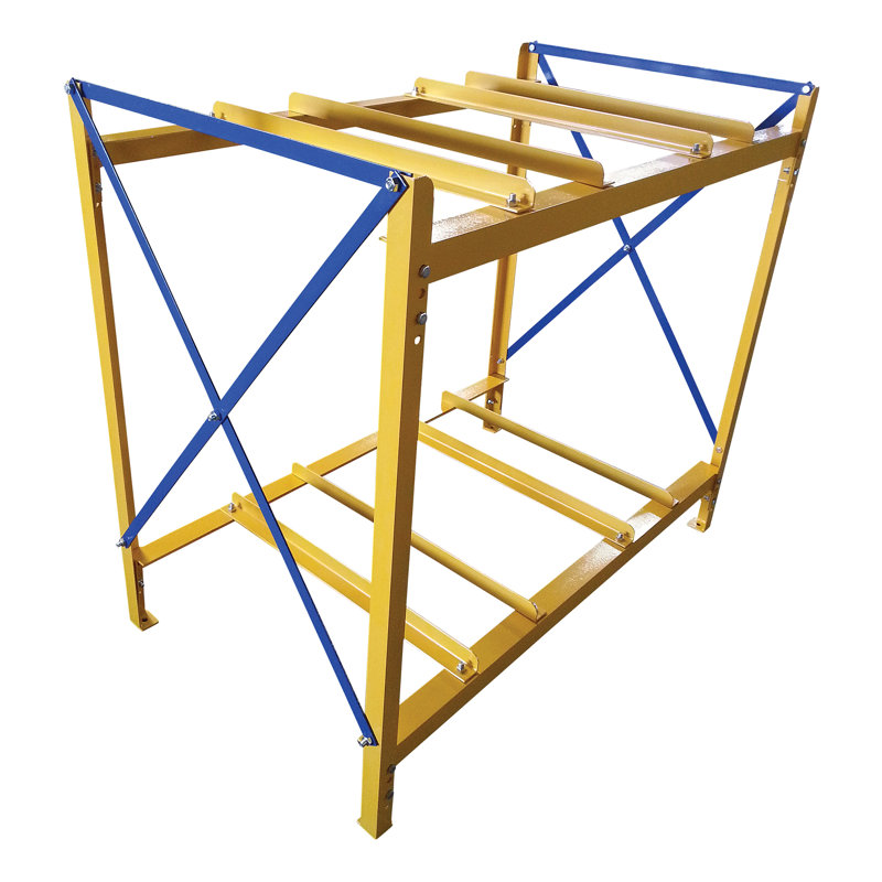 Support de rangement à tambour horizontal H 53,06 po x l 60,44 po Combahee, H 53,06 po x l 60,44 po x P 34,81 po
