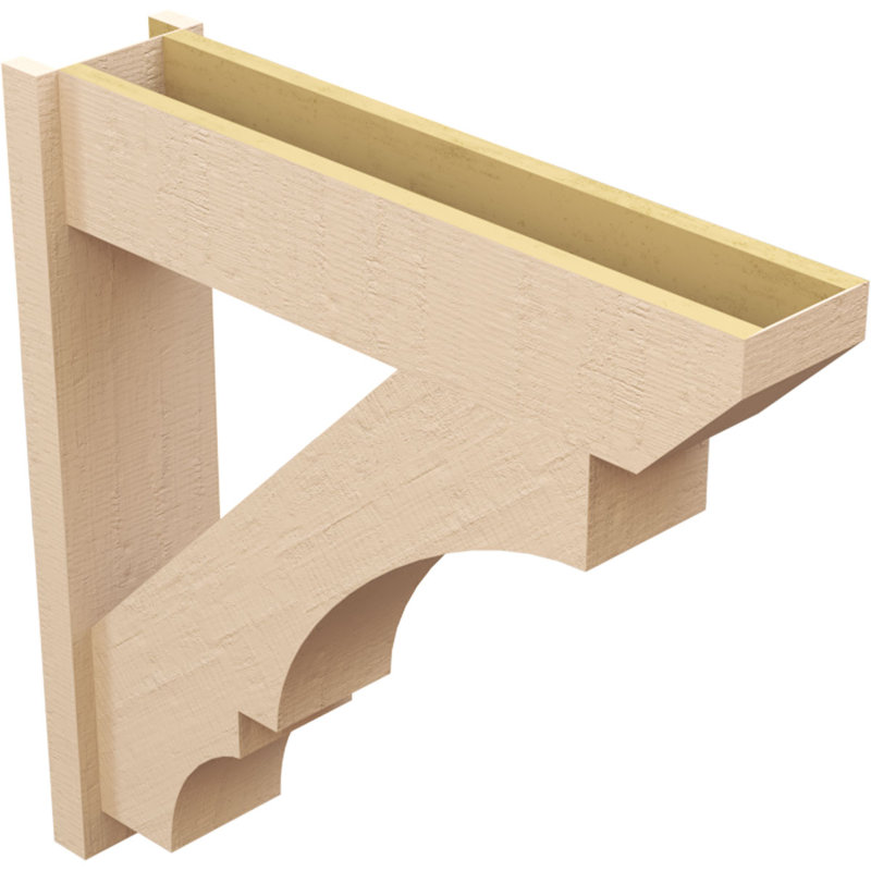 Bois de cèdre brut Balboa Slat, H 34 po x l 8 po x P 34 po