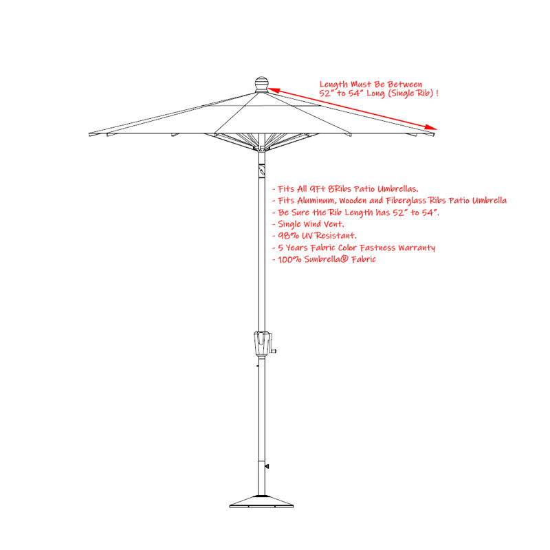 Mack Replacement Canopy, Capri