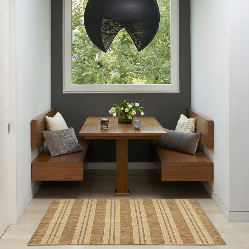 Manderella Modern Rug, Natural, Rectangle 3' x 5'