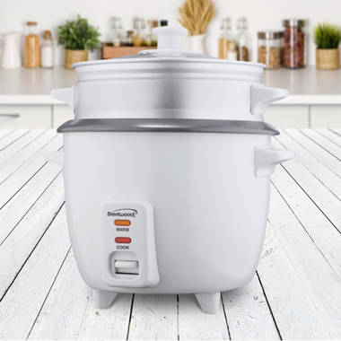 AROMA® 14-Cup (Cooked) / 3Qt. Select Stainless® Rice & Grain Cooker, White,  New, ARC-757-1SG 