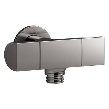 Round Waterway Elbow with Adjustable Handshower Holder - Mountain Plumbing  Products