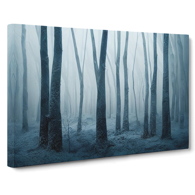 Tremendous Winter Forest - Wrapped Canvas, 35cm H x 50cm W x 3cm D