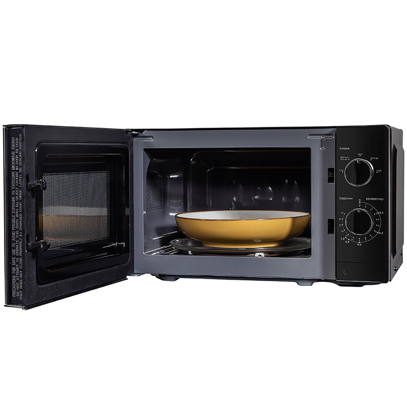 Russell Hobbs Rhm2027 Compact, Solo, Manual Microwave 20l, Black