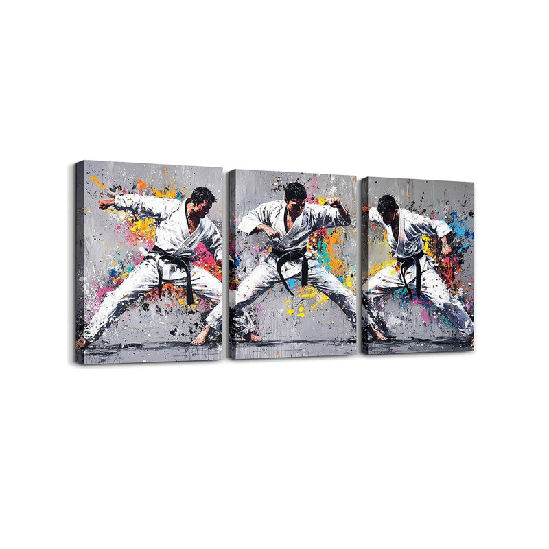 3 Piece Wrapped Canvas Print