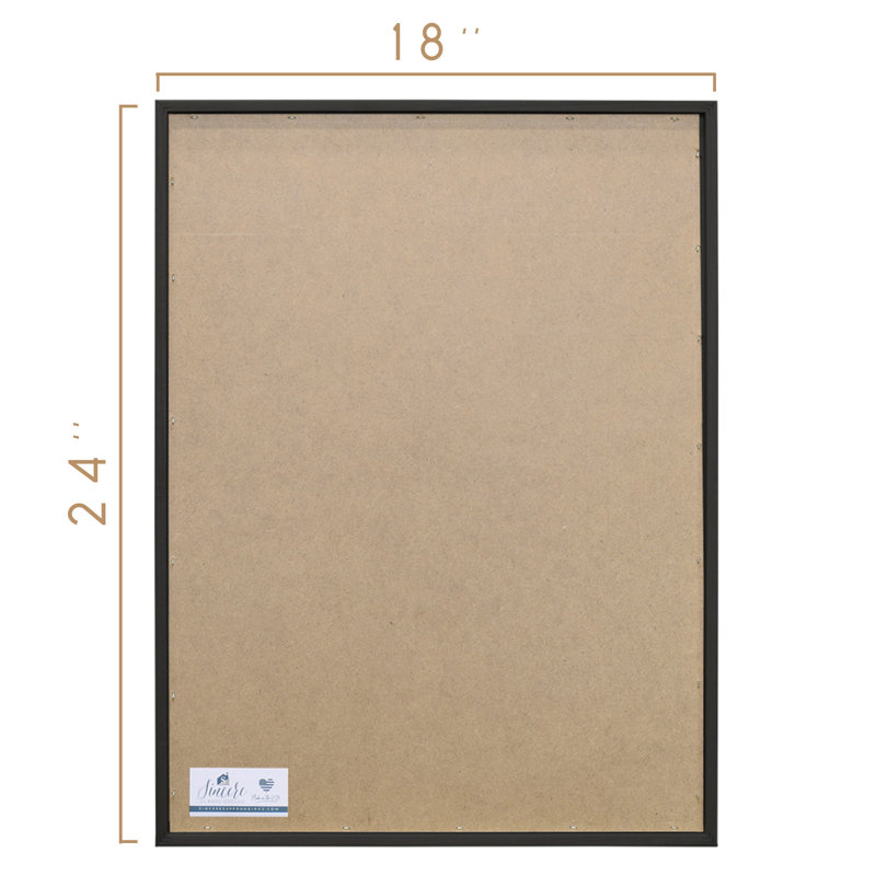 Framed On MDF