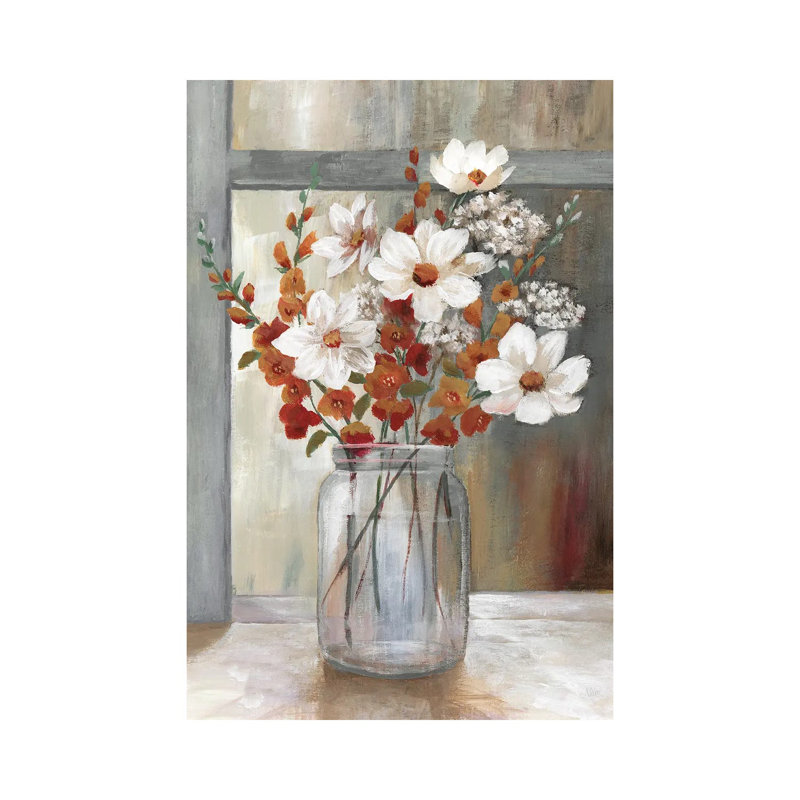 Autumn Spray By Nan - Wrapped Canvas Art Prints by Nan - Wrapped Canvas Gallery-Wrapped Canvas Giclée