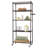 TRINITY BASICS EcoStorage 5-Tier NSF Pantry Organizer w/ Dividers & Wheels (24 in. W x 12 in. D)-1151009036