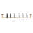 Metal Wall 6 - Hook Coat Rack