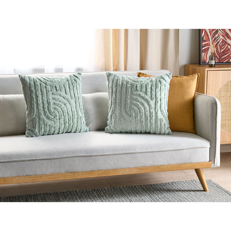 TELLIMA Square Cushion, Green