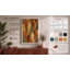 Autumn Leaf Pattern Botanical - Wrapped Canvas-1107533680-1107533640